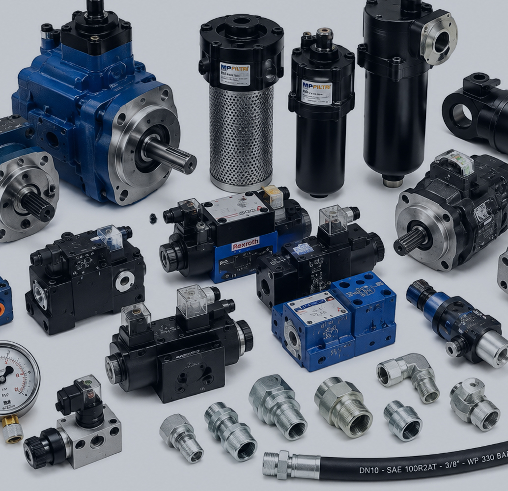 Hydraulic Components from Leading Brands